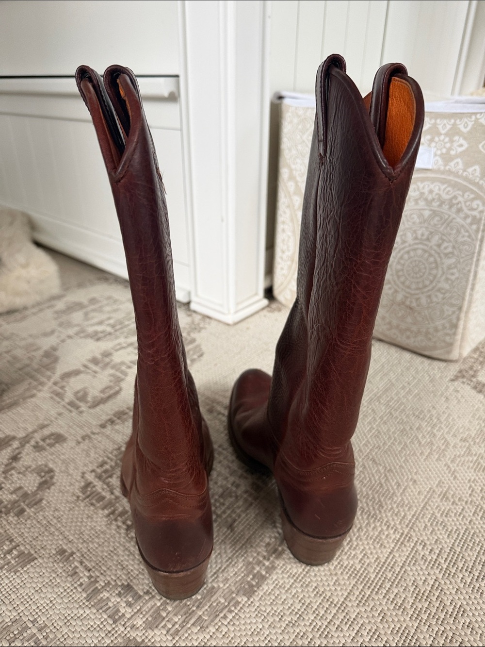 Frye Deborah Lug Heeled Boots - Picture 7 of 8